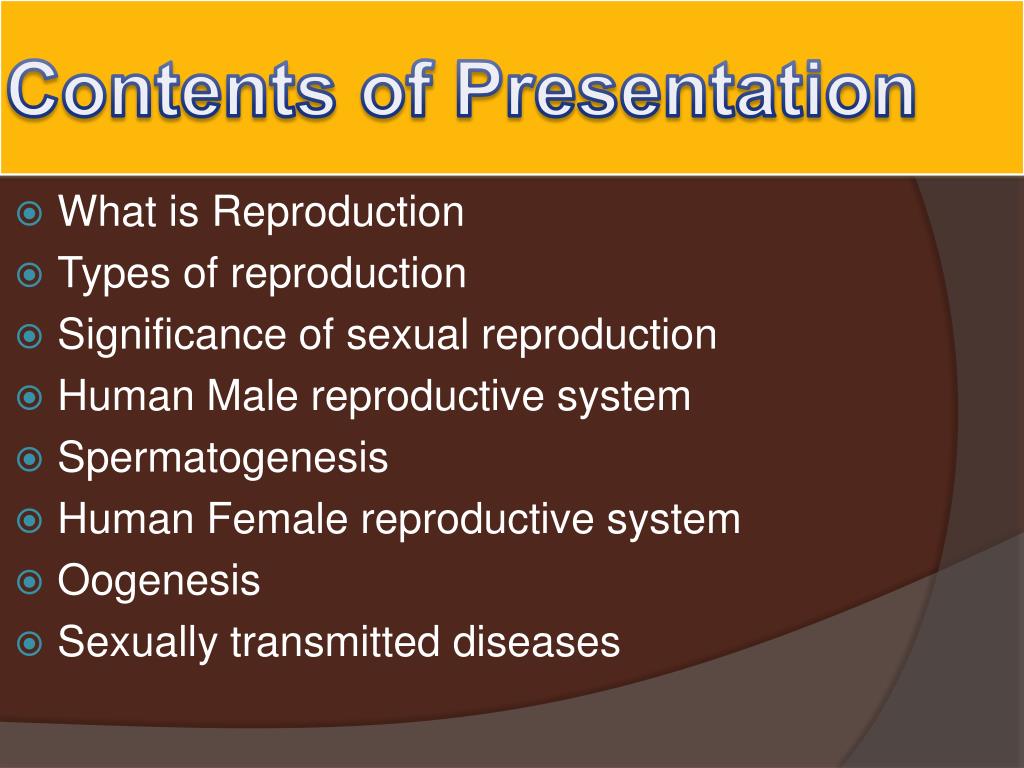 Ppt Human Male And Female Reproductive System Powerpoint Presentation