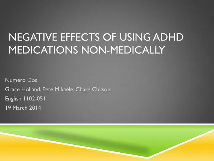 ppt-negative-effects-of-using-adhd-medications-non-medically