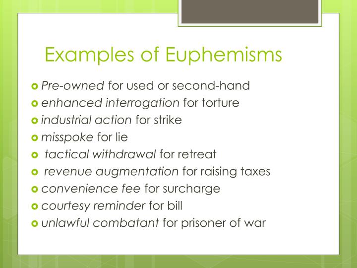 example of euphemism figure of speech sentence Ap language & composition ppt video online download.