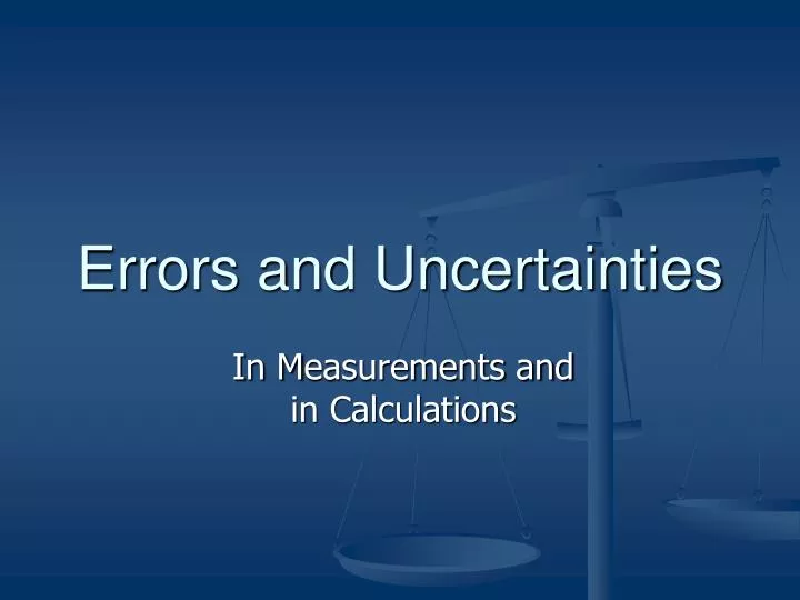 errors uncertainties and measurements essay If two (or more) measured quantities are multiplied or divided then their relative uncertainties are added example: rule 4: if a measurements index page. errors uncertainties and measurements essay If two (or more) measured quantities are multiplied or divided then their relative uncertainties are added example: rule 4: if a measurements index page.