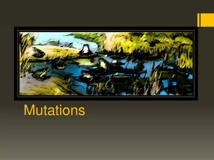 PPT - Mutations PowerPoint Presentation, free download - ID:2016456