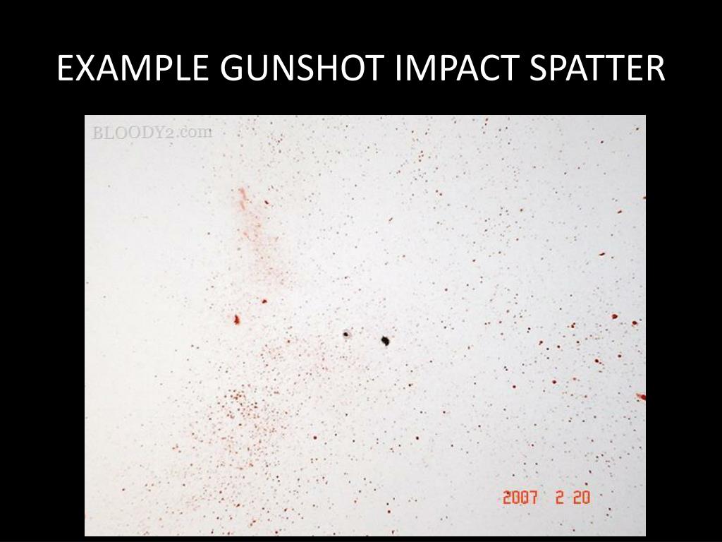PPT - BLOODSTAIN PATTERNS PowerPoint Presentation, free download - ID