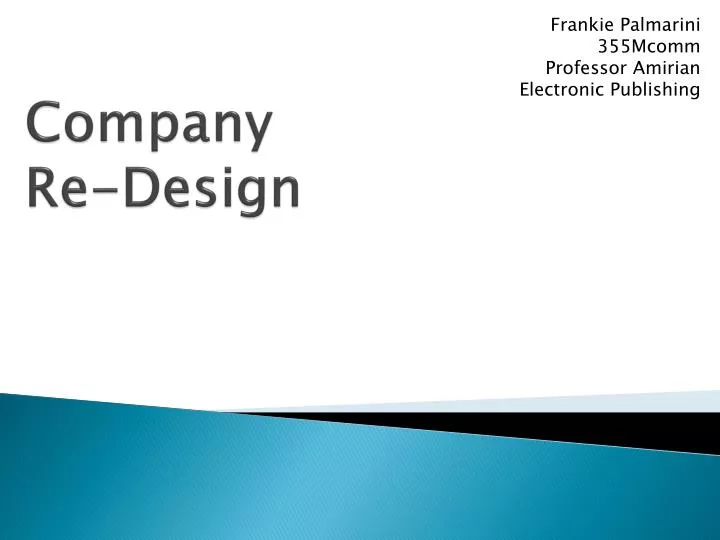 company re design n.
