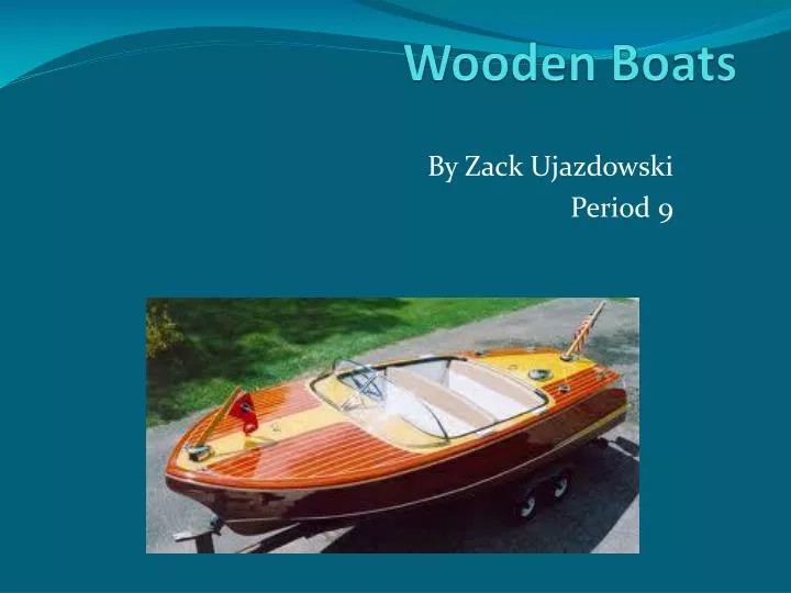 wooden boats n.