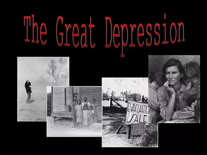 powerpoint presentation on the great depression