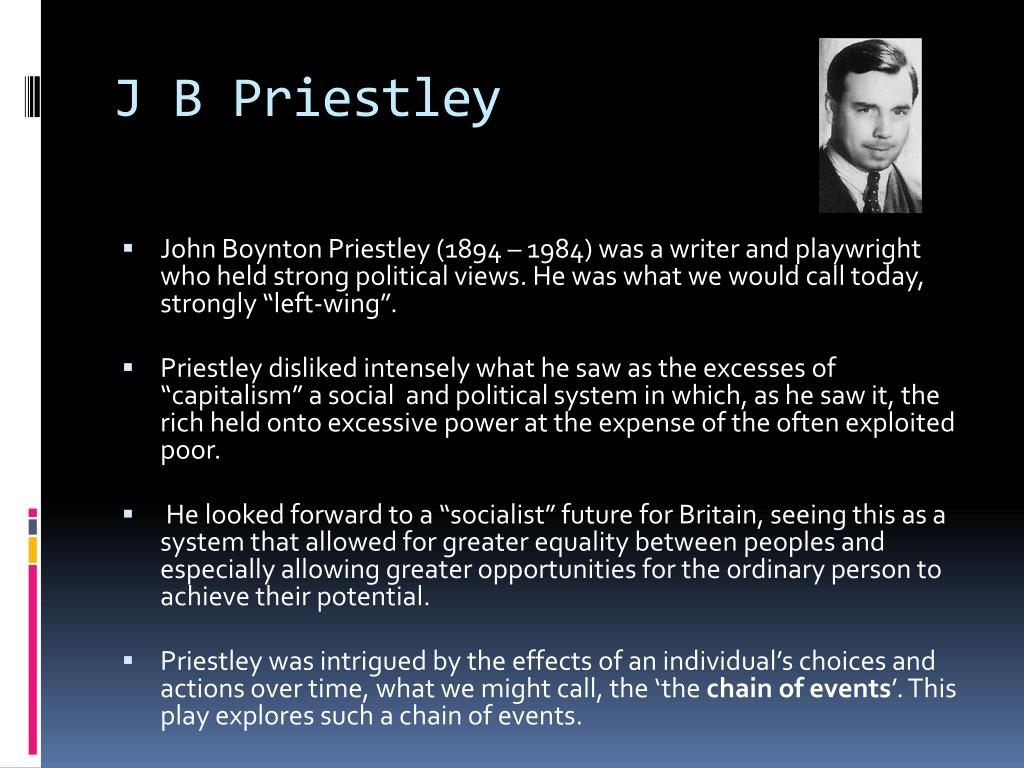 PPT - A Guide to J.B. Priestley’s An Inspector Calls PowerPoint ...