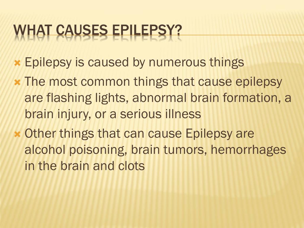 PPT - Epilepsy PowerPoint Presentation, free download - ID:2019337