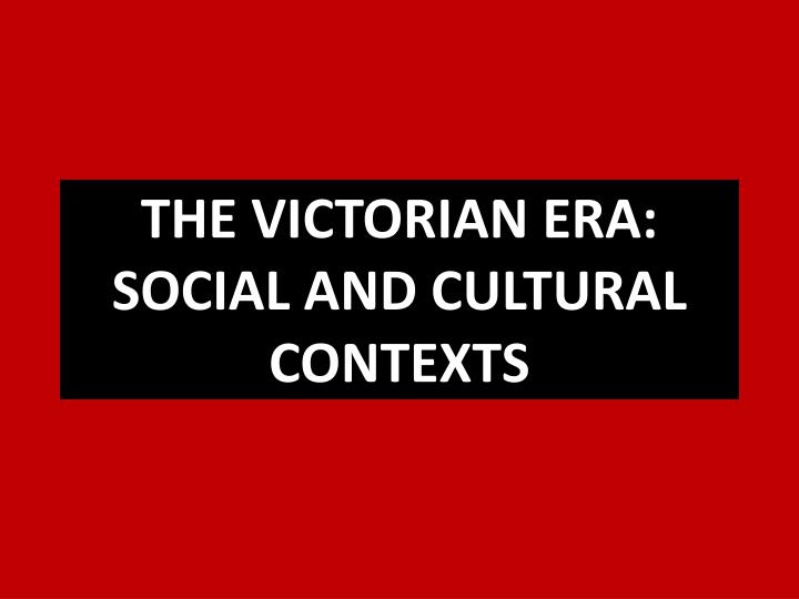 Ppt - Victorian Literature Powerpoint Presentation - Id:2019437