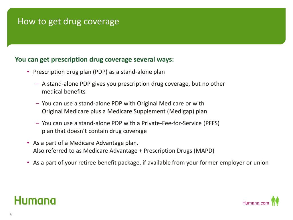 PPT Humana Prescription Drug Plan Humana Enhanced PDP Humana Complete