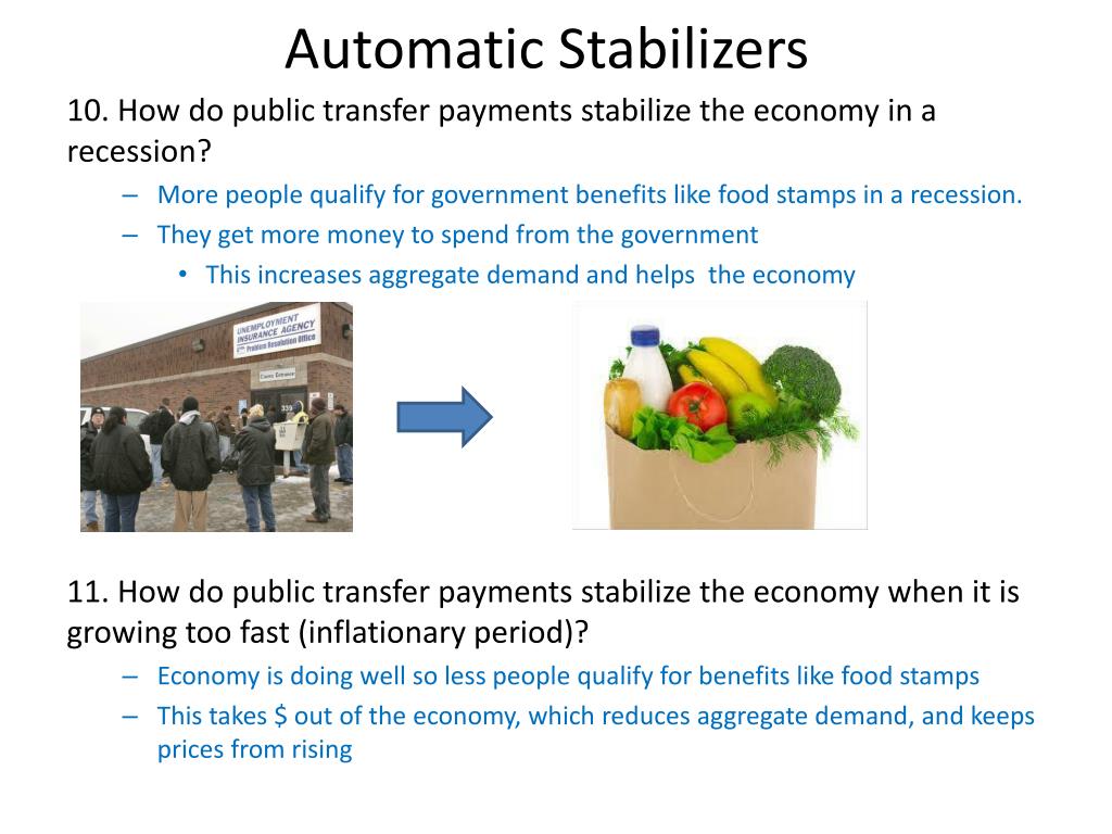 automatic stabilizers during recession automatic stabilizers during recession