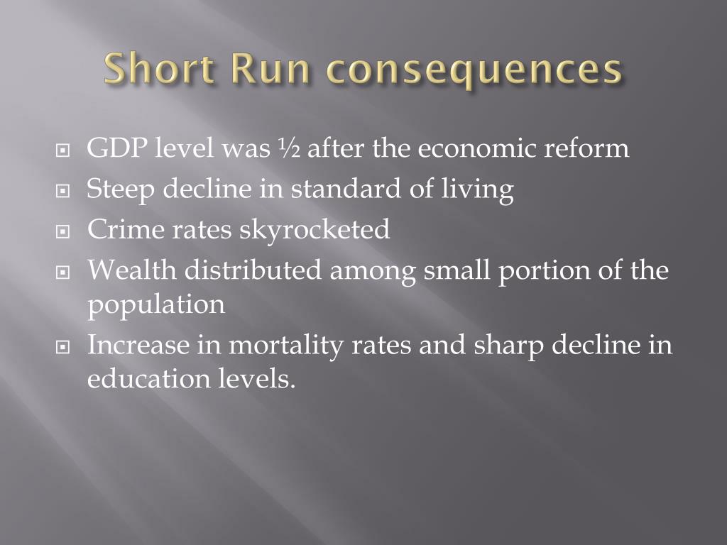 PPT Shock Therapy Economic Subordination Sham Stabilization