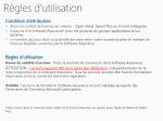 R gles d utilisation