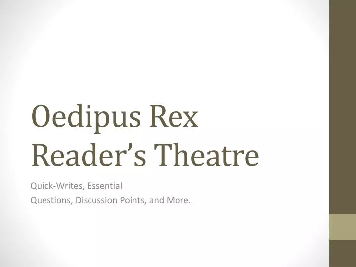 oedipus rex 6 oedipus rex 6