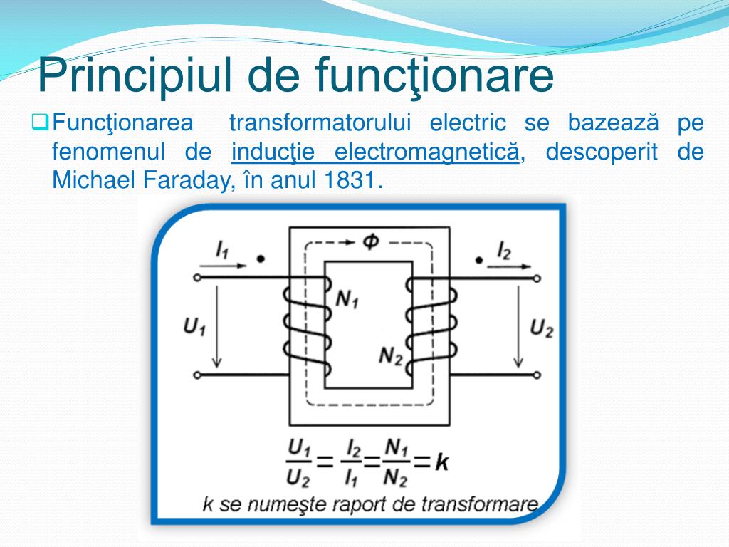 PPT - Transformatorul electric PowerPoint Presentation, free download -  ID:2022198