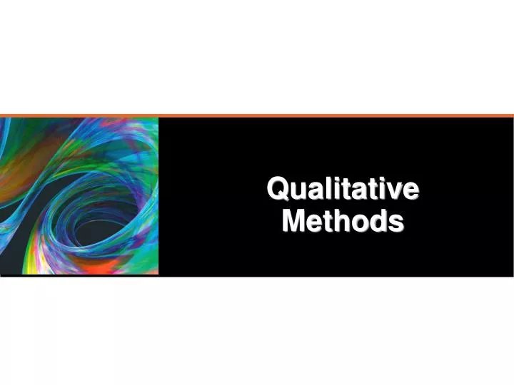 qualitative methods n.