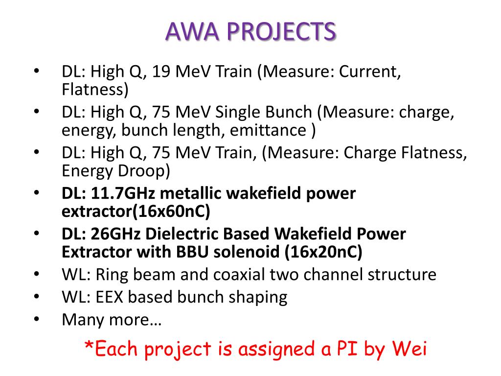 PPT Planning the AWA run schedule PowerPoint Presentation, free