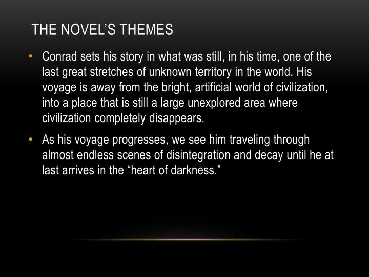the narrative voices in joseph conrads heart of darkness Although polish by birth, joseph conrad (1857–1924) is regarded as one of the greatest writers in english, and heart of darkness, first published in 1902, is. the narrative voices in joseph conrads heart of darkness Although polish by birth, joseph conrad (1857–1924) is regarded as one of the greatest writers in english, and heart of darkness, first published in 1902, is.