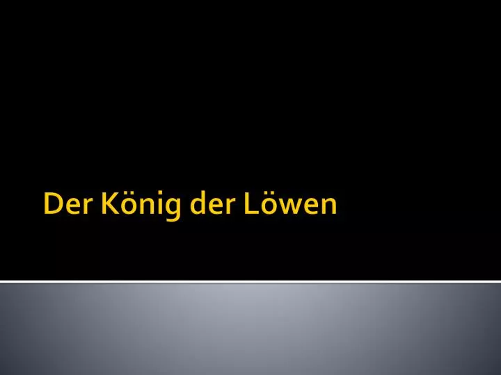 Der K�Nig Der L�Wen Stream