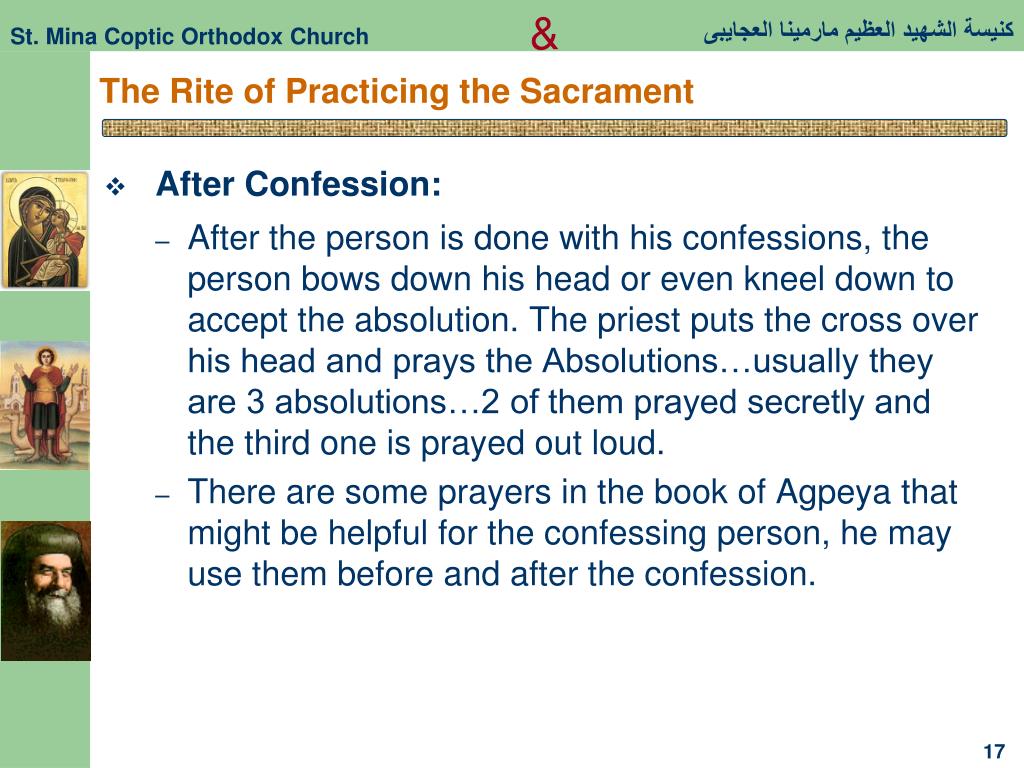 PPT - & St. Mina Coptic Orthodox Church Pre-Service Training Seminars ...