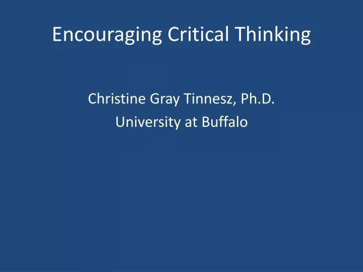 ppt encouraging critical thinking powerpoint presentation id 2024633