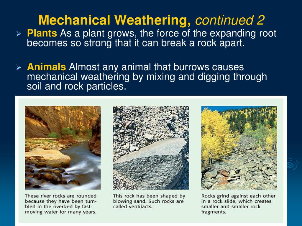 mechanical weathering essay