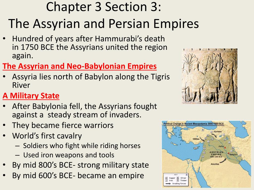 PPT - Chapter 3 Section 3: The Assyrian and Persian Empires PowerPoint Presentation - ID:2026341