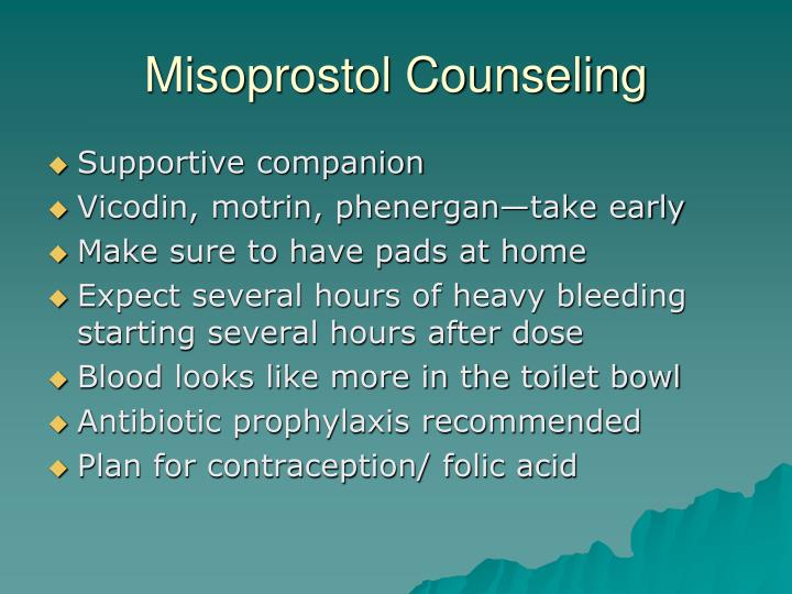 Misoprostol Miscarriage What To Expect