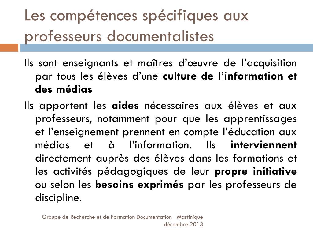 Référentiel Des Compétences Professionnelles Des Métiers Du Professorat Pdf