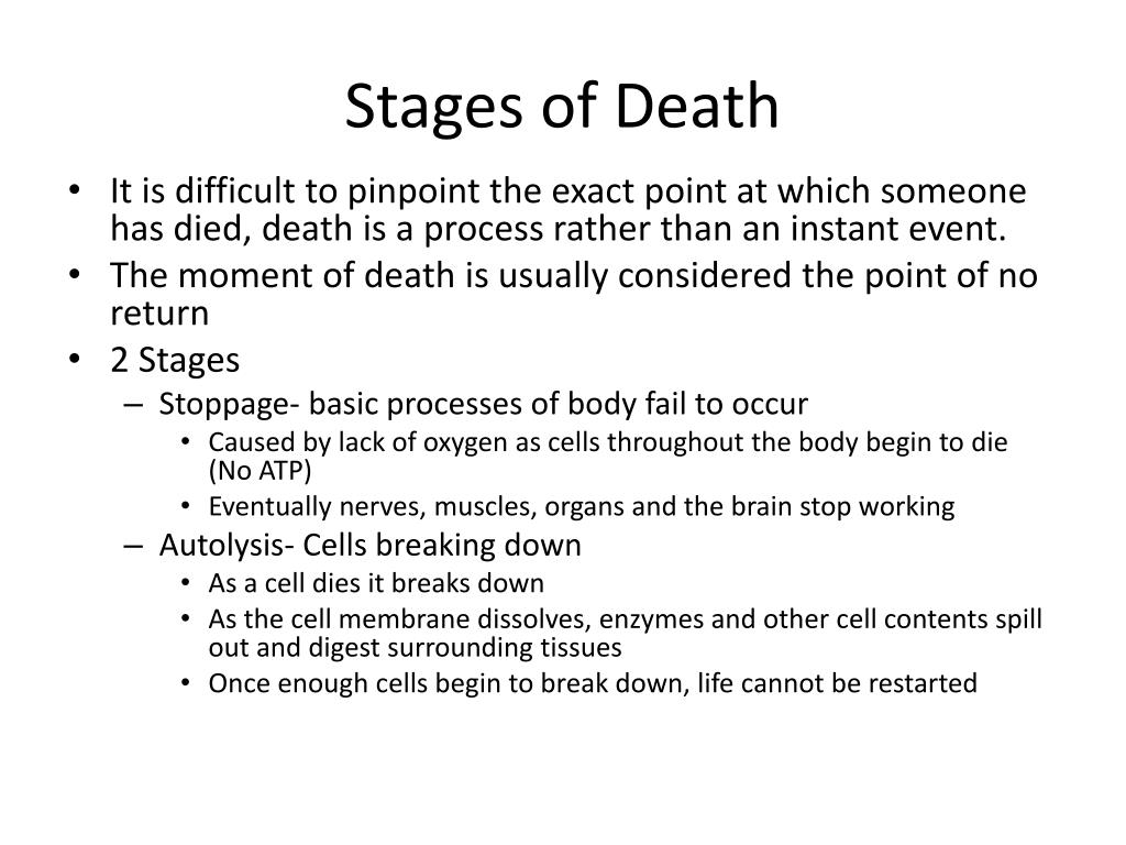 PPT - Death: Meaning, Manner, Mechanism, Cause, and Time PowerPoint