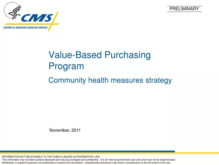 PPT - Value-Based Purchasing Program PowerPoint Presentation, free ...