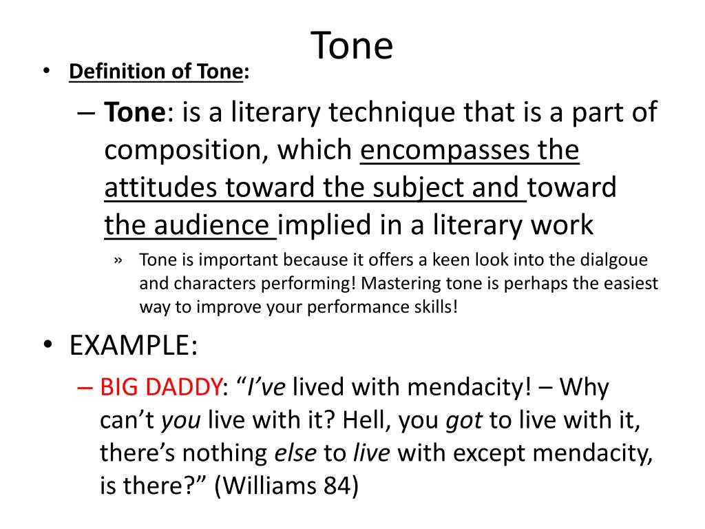 What Is The Meaning Of Tone