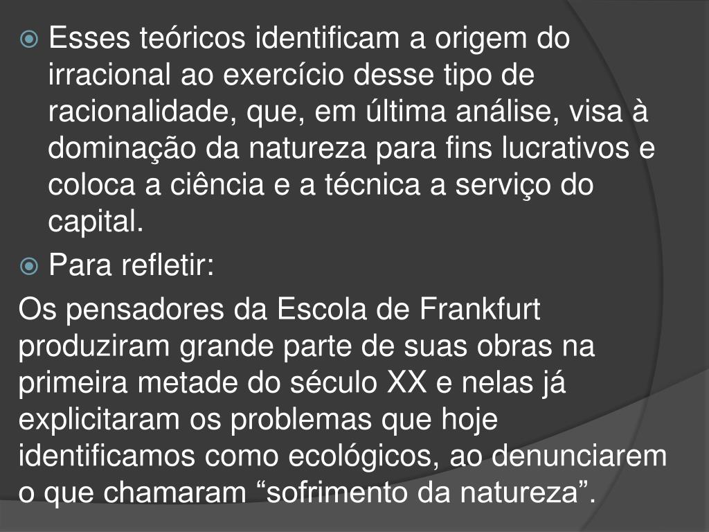 PDF) Frankfurt e French Fries: Sobre a Crise da Razão