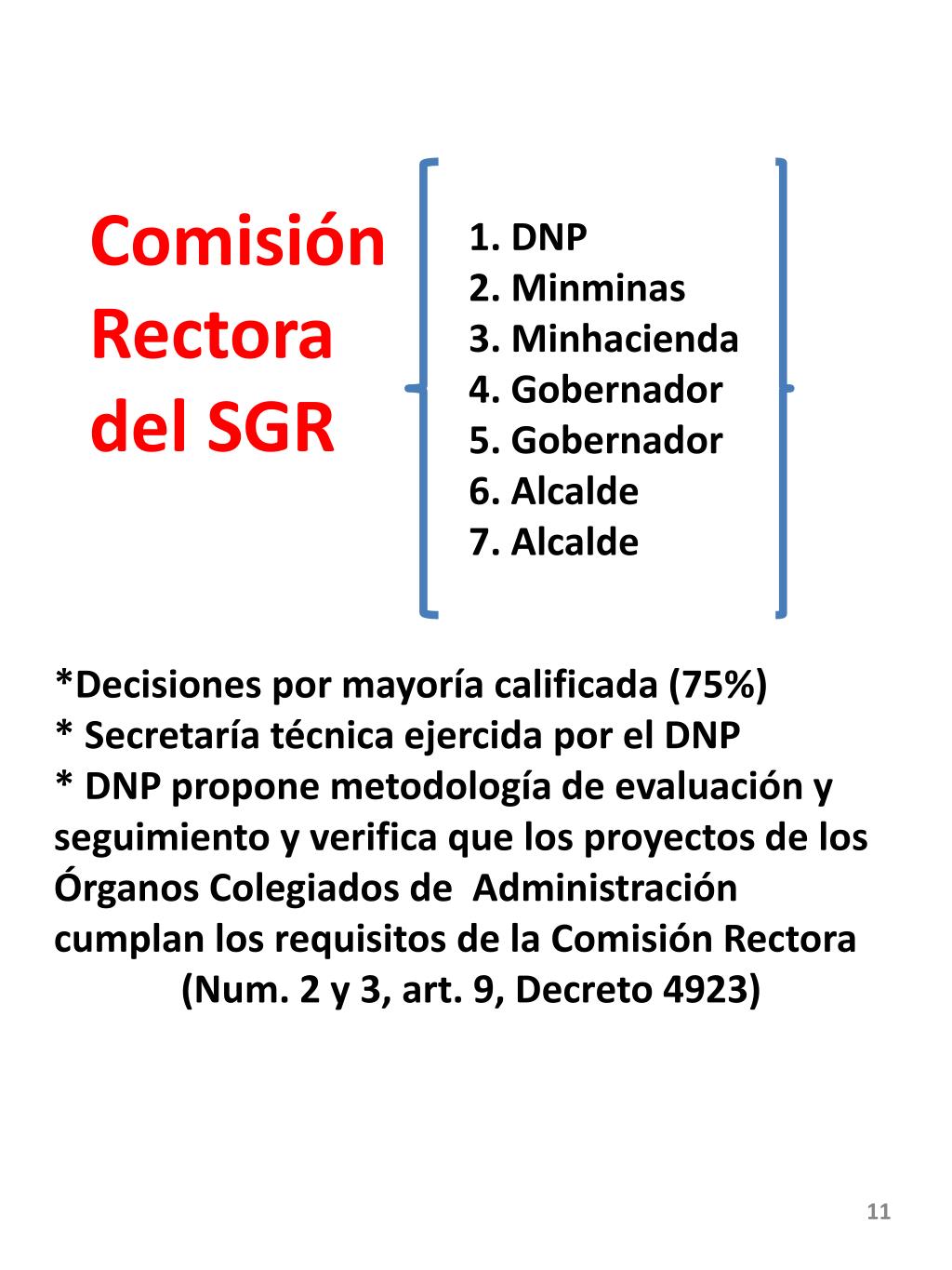 PPT - Nuevo Sistema General de Regalías y su impacto en el Chocó ...