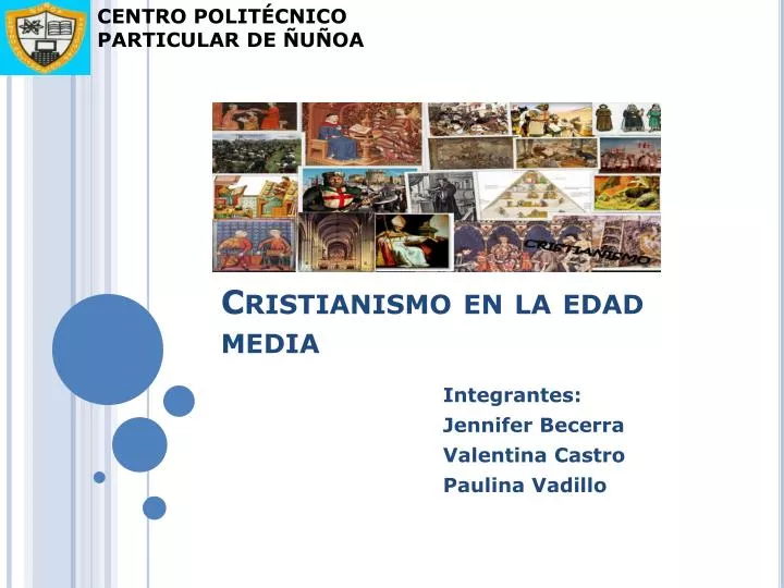 PPT - Cristianismo en la edad media PowerPoint Presentation, free download  - ID:2030540