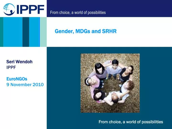 Ppt Gender Mdgs And Srhr Powerpoint Presentation Free Download Id2032213 0556