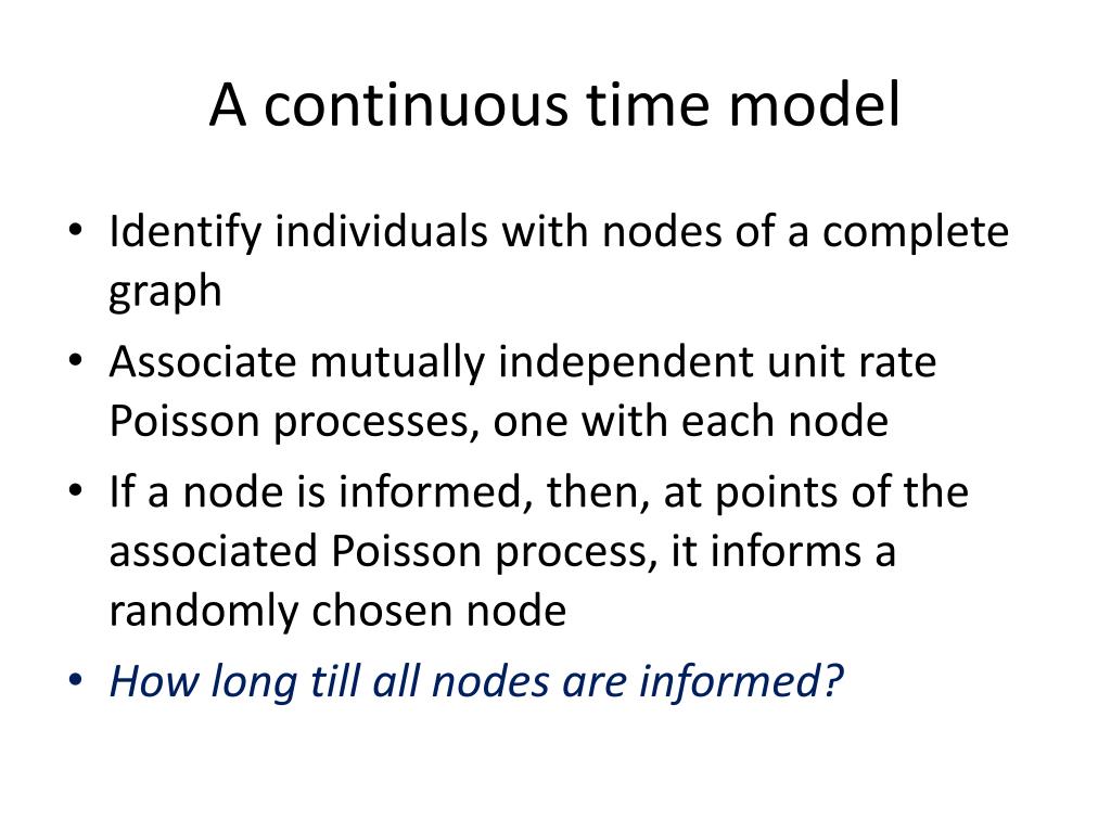 PPT - Rumors , Consensus And Epidemics On Networks PowerPoint ...