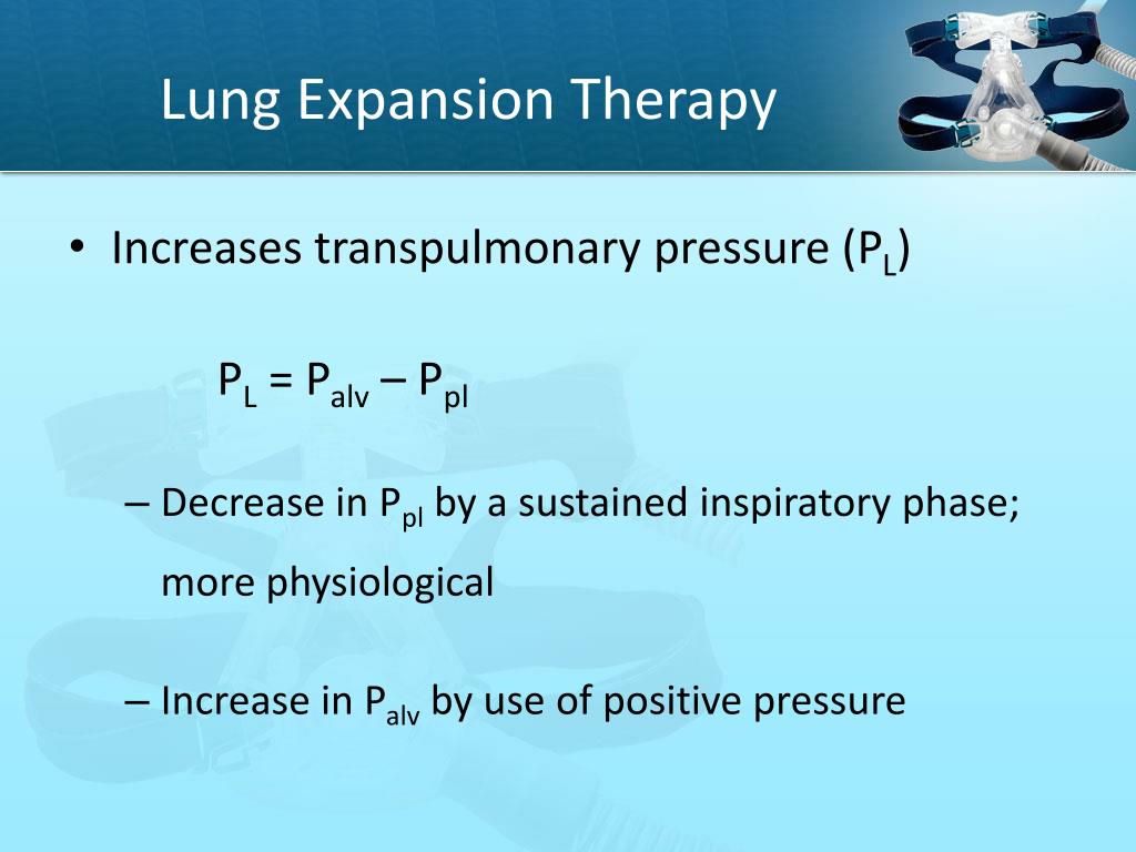 lung expansion therapy l