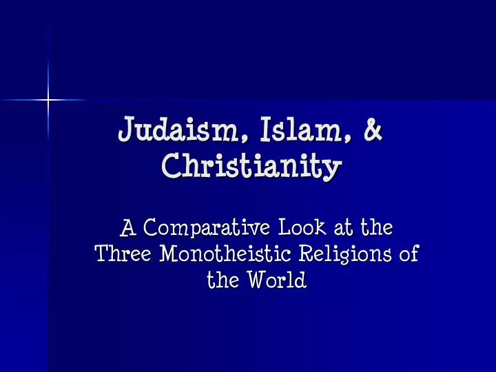 a comparison of christianity and islam Is christianity really as violent as islam is the left correct in saying that there is no difference jeff charles reports. a comparison of christianity and islam Is christianity really as violent as islam is the left correct in saying that there is no difference jeff charles reports.