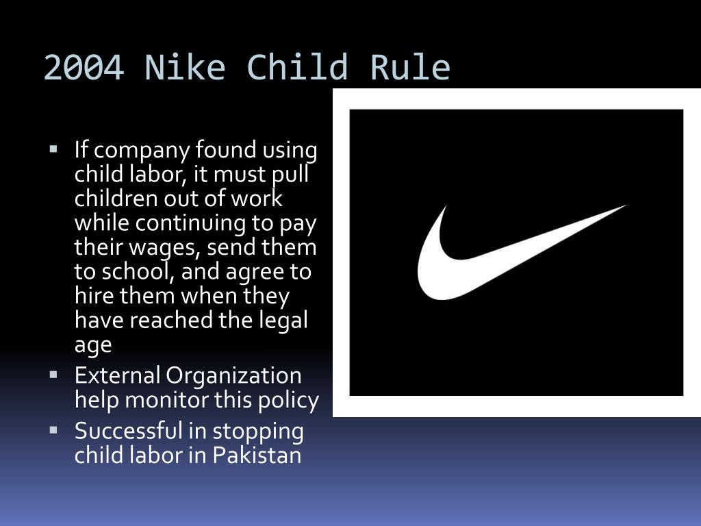nike child labor scandal case study