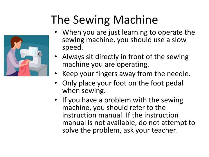 PPT Sewing Safety PowerPoint Presentation ID2033425