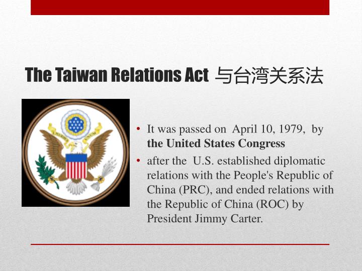 PPT U.S. China Relations PowerPoint Presentation ID2033990