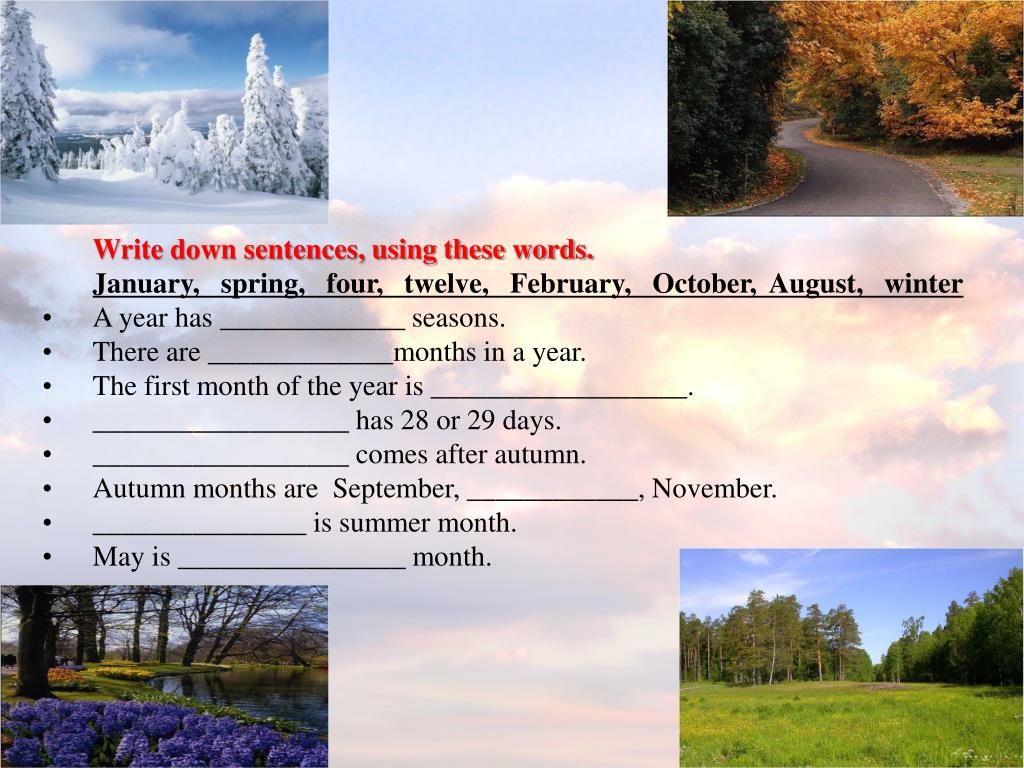 Complete the months and seasons. Тема Seasons and weather. Seasons and weather презентация. Английский язык Seasons. Seasons текст.