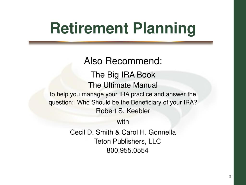 literature review on retirement planning