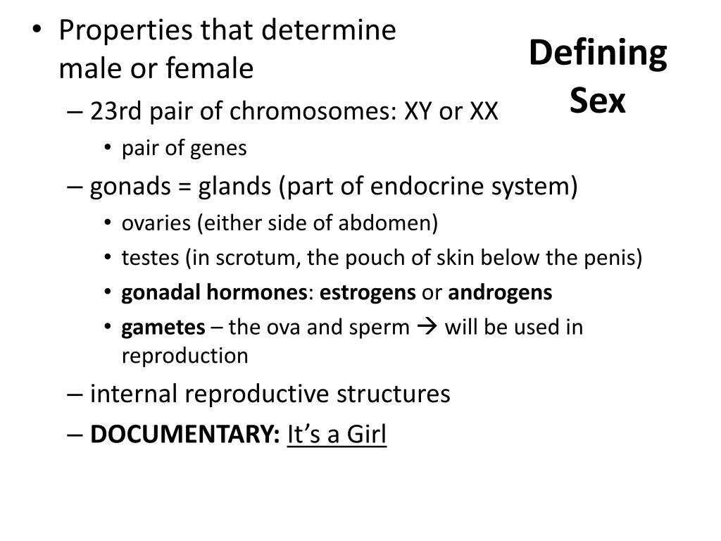 PPT - Gender, Sex and Sexuality PowerPoint Presentation, free download ...
