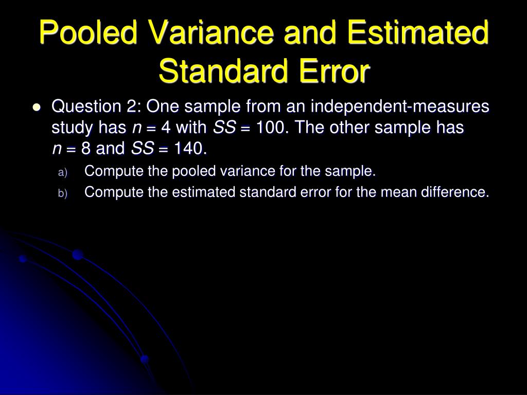 Pooled Method Variance PPT - COURSE: JUST 3900 TIPS FOR APLIA Developed By: Ethan Cooper (Lead ...