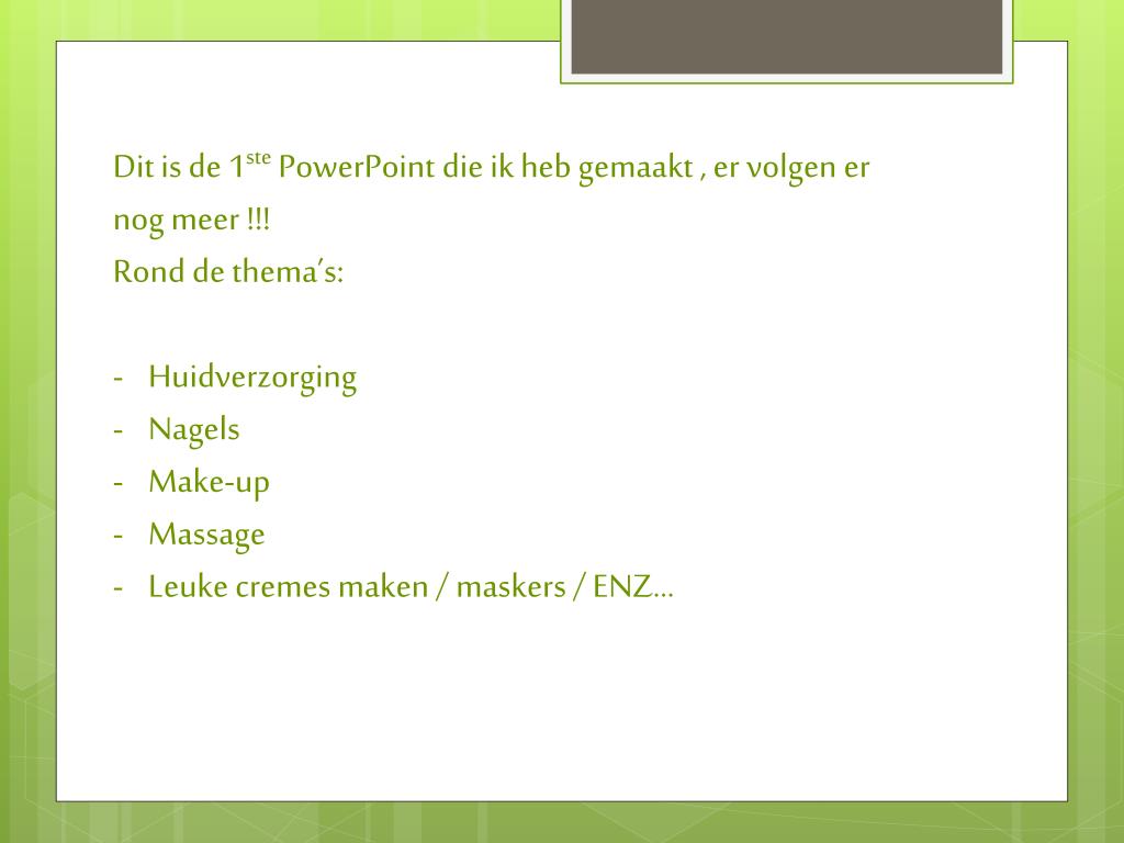 Ppt Nagelverzorging Powerpoint Presentation Free Download Id