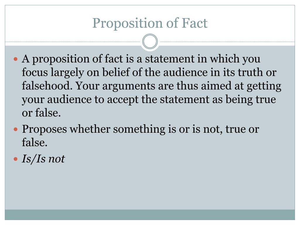PPT Propositions PowerPoint Presentation, free download ID2036735