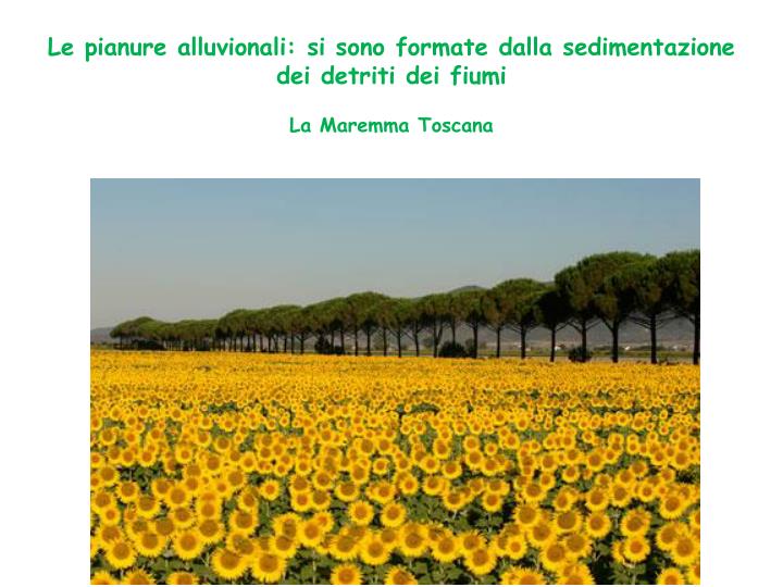 Come Si Sono Formate Le Pianure Alluvionali
