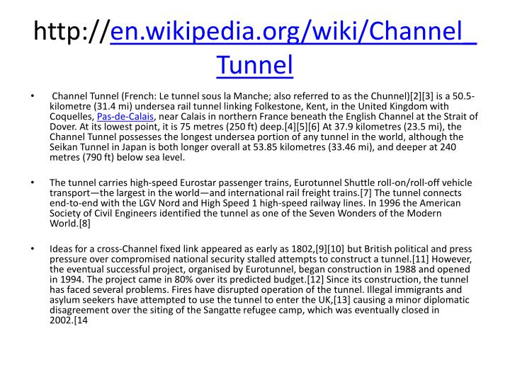channel tunnel project essay Channel tunnel and project management in twelve pages this huge project is examined in a consideration of the process, what can go wrong, and the role project. channel tunnel project essay Channel tunnel and project management in twelve pages this huge project is examined in a consideration of the process, what can go wrong, and the role project.