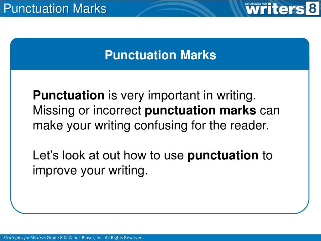 1 punctuation mark. Punctuation Marks. Collins improve your Punctuation.